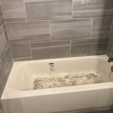 Our Crew Cleaning New Construction